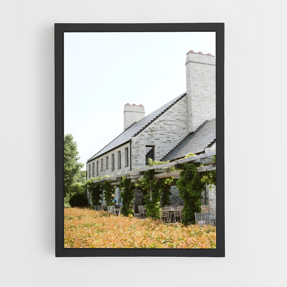 Poster Cottage Serenity – affiche Golf (vue 2)